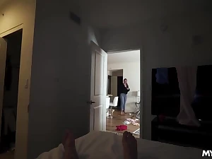 Busty Stepmom Allow Me To Fuck Her Pussy If I Clean Up The House