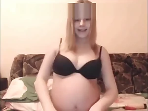 Irina Pregnant Russian Skype Webcam