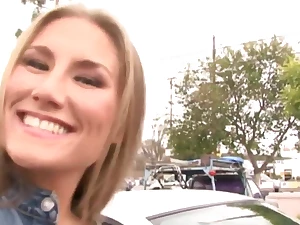 Cute older babe loves tasting a huge black dick on the sofa