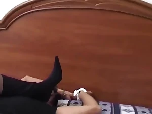 Room Sex For The Brunette Dominatrix
