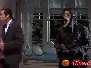 Halloween Video Blowjob - Ghost Face