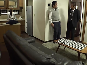 KG2301-A housekeeper who was to drink an aphrodisiac devours the cock of a customer in heat