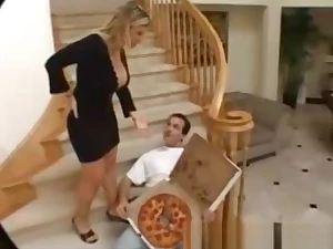 Sara jay big sausage pizza