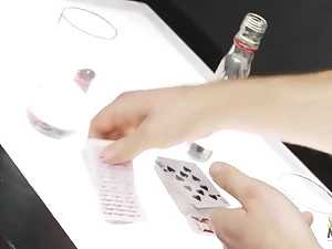 Milf Plays Strip Poker And Gets Fucked In The Bar