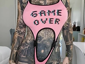 Pink Gamer Girl Lingerie Try On Haul Melody Radford Onlyfans