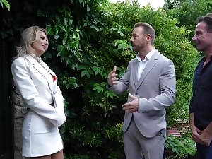 The Beauty Experienced Double Penetration With Her Lovers With Shalina Devine, David Perry And Erik Everhard