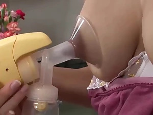 Lactating latina