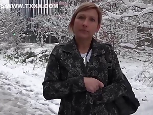 Mature Cougar Francaise Gros Seins Baise Un