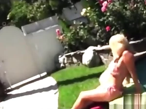 Blonde milf Karen Fisher get fuck in pole