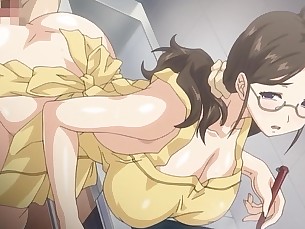 Anime Big tits Blowjob Brüste Abspritzen Hentai Negermami Milf