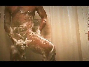 amator szef big cock heban ręczna robota masturbacja dojrzały prysznic