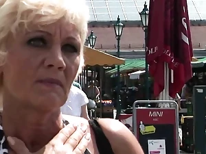 Young Boy Picked Up Granny Tourist For Fucking